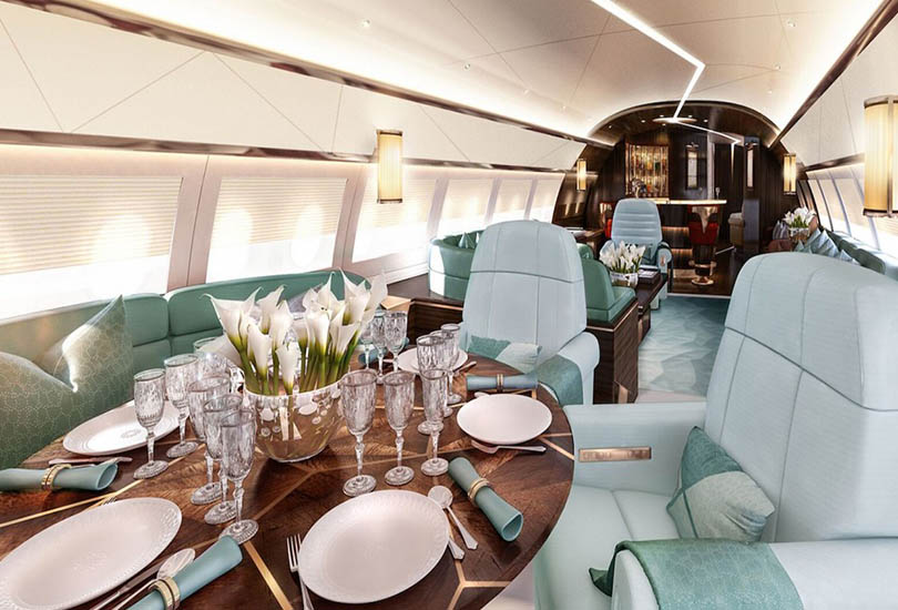 The New Trends Luxury Private Jet Interiors